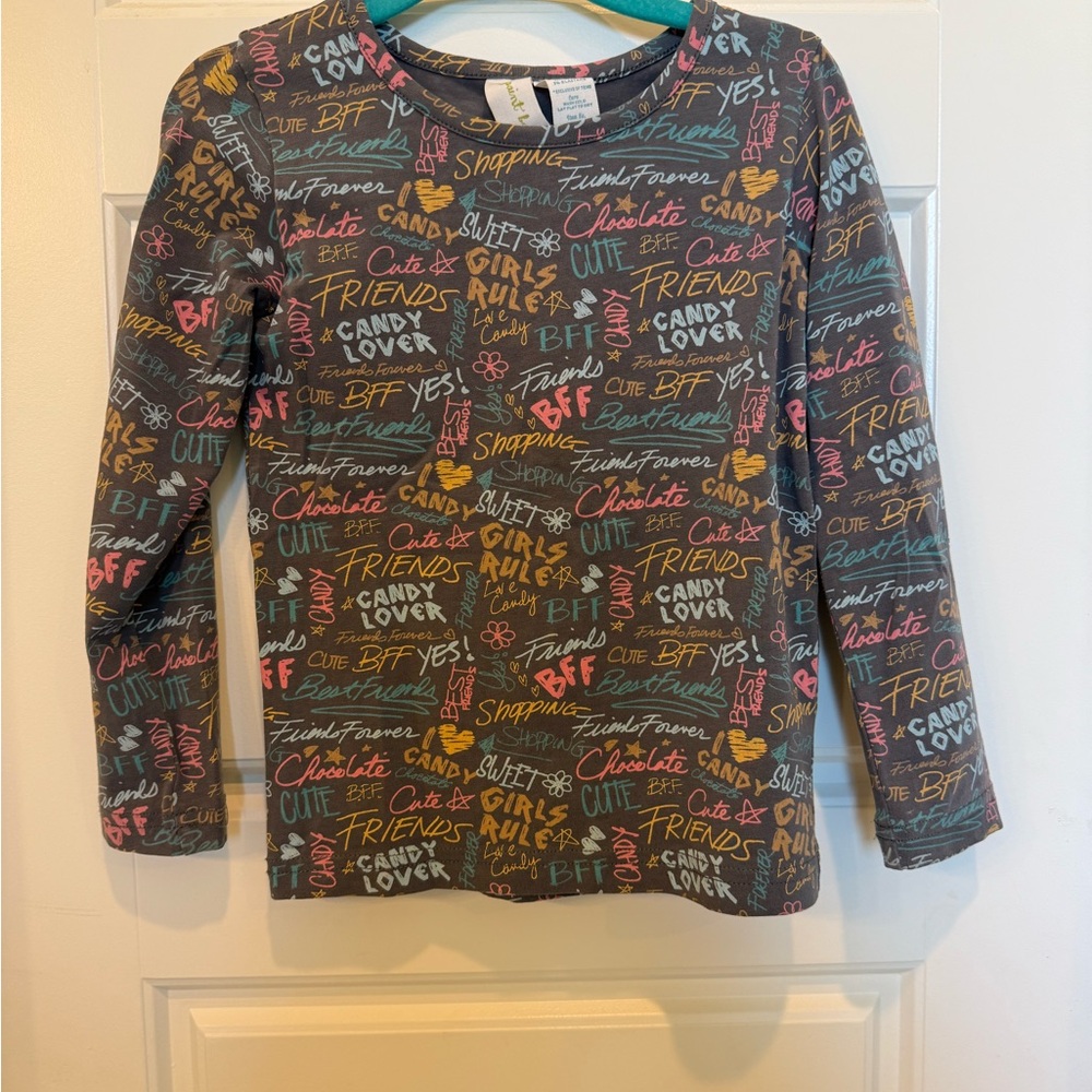 Matilda Jane Colorful Graphic Long Sleeve Shirt